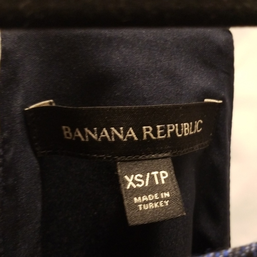 NWOT Banana Republic Plaid Top XS - Picture 7 of 7